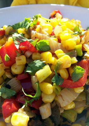 A picture of Toni's Fiesta Corn Salsa.