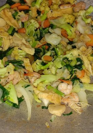 Foto resep Capcay goreng simpel