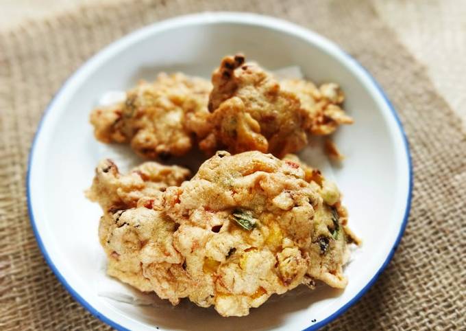 Resep Bakwan Jagung Wortel Tepung mocaf Anti Gagal