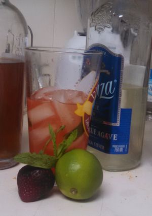A picture of Summer sunset cooler.
