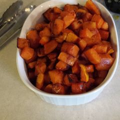 Roasted Butternut Squash A picture of Roasted Butternut Squash.