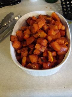 A picture of Roasted Butternut Squash.