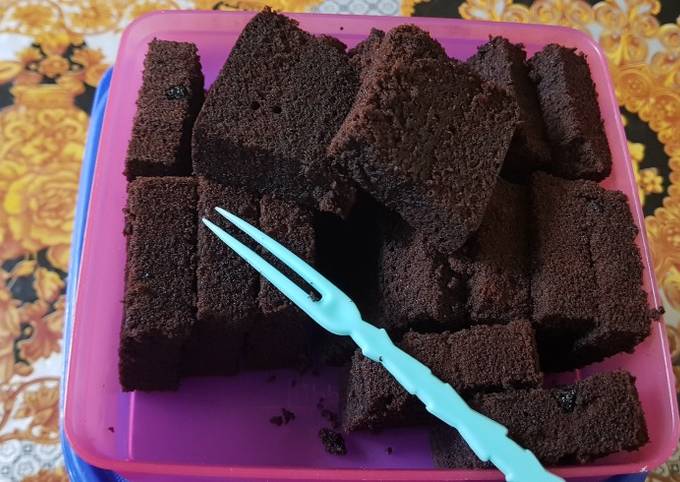 Brownies kukus lembut n lumer dimulut