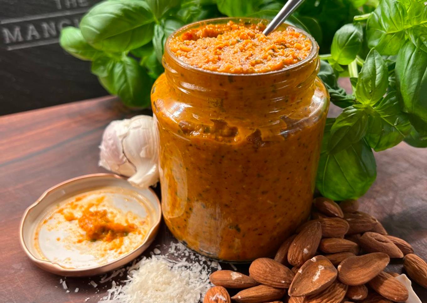 Sun-dried Tomato and Red Pepper Pesto