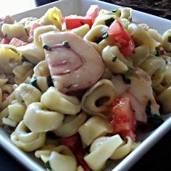 A picture of Italian Style Tortellini Salad.