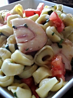 A picture of Italian Style Tortellini Salad.
