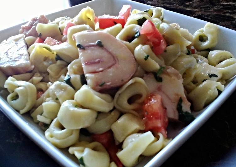 Simple Way to Make Super Quick Homemade Italian Style Tortellini Salad
