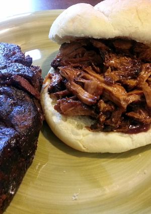A picture of Kiki's slowcooker bbq ribs.