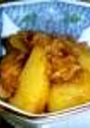 A picture of Yummy Yummy Simmered Potatoes and Tuna.