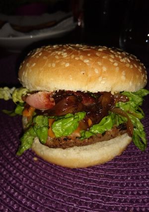 Una foto de Hamburguesas