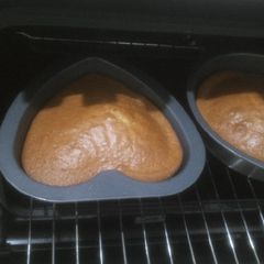 A picture of Vanilla sponge cake #Bakingcontest.