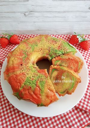 Foto resep Cake pelangi