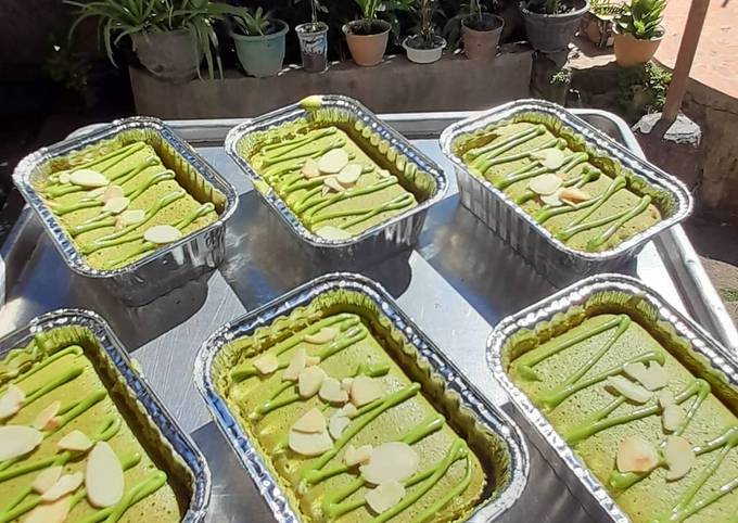 Standar Cara termudah membuat Softie cake green tea yang menggugah selera