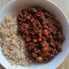 My favourite chilli con carne A picture of My favourite chilli con carne.
