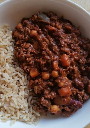 A picture of My favourite chilli con carne.