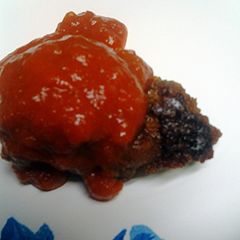 A picture of papaya barbecue sauce.