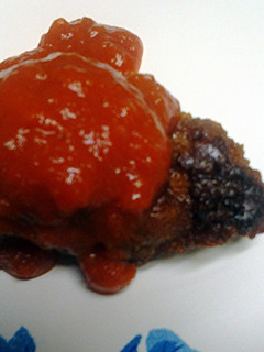 A picture of papaya barbecue sauce.