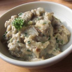 A picture of Turkish Eggplant Salad (Baba Ganoush).
