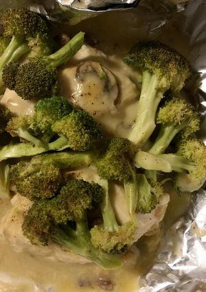 A picture of All in One Dinner meal.