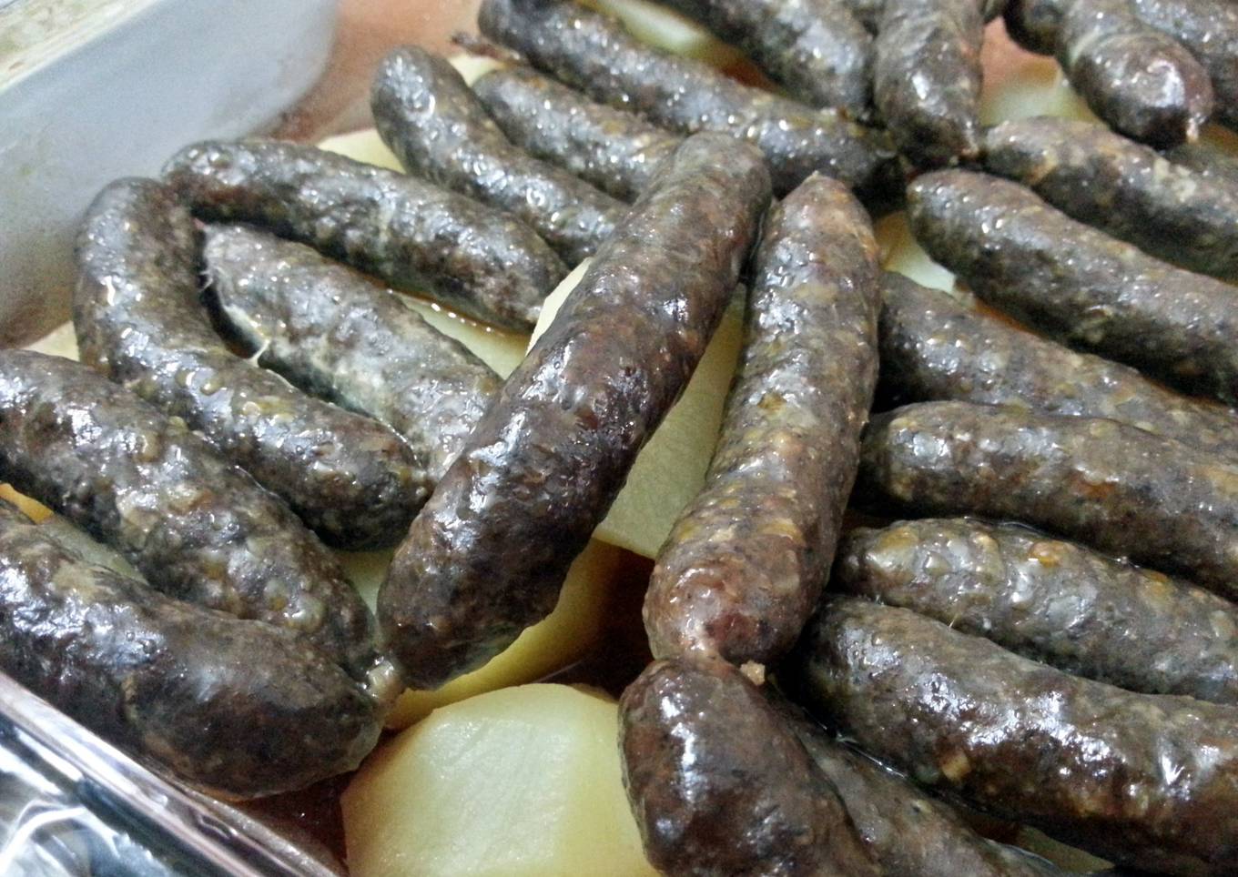 Saussage and potatos Casserole
