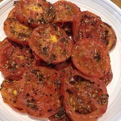 A picture of Oven Cooked Tomatoes.