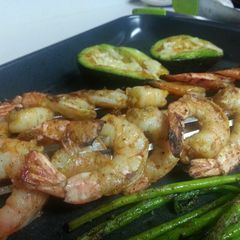 A picture of Grilled Creole Shrimp.