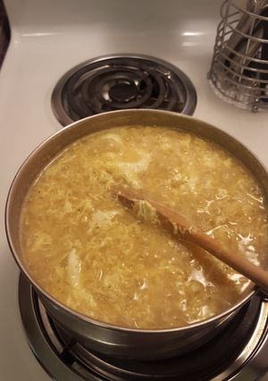 A picture of Egg Drop Soup.