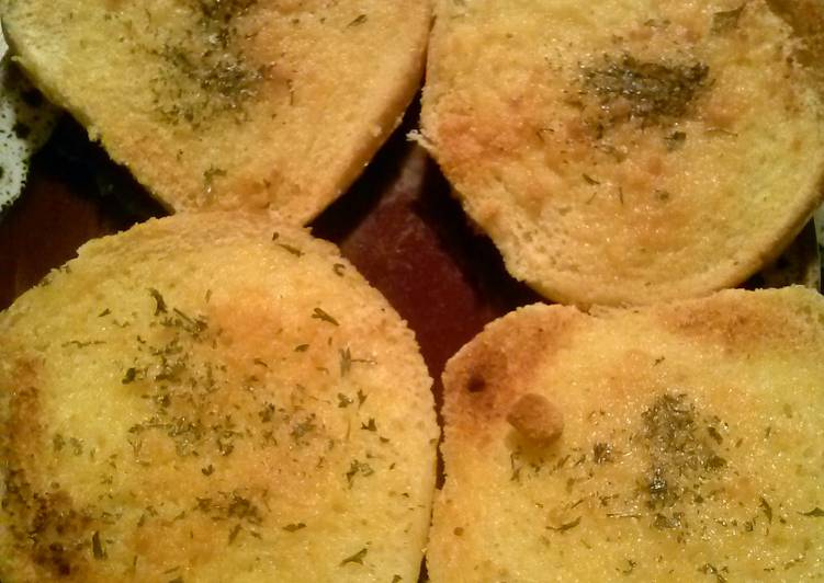 Simple Way to Make Speedy Midnite snak #2  easy garlic bread