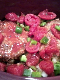 A picture of Pork Chop Stew.