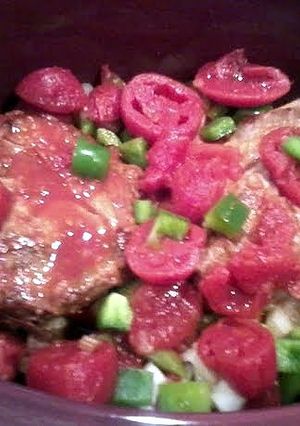 A picture of Pork Chop Stew.