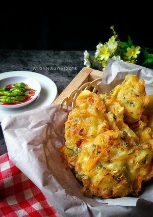 Foto resep Bala bala sayur #Bandung_recookAnidiasarahJasmin