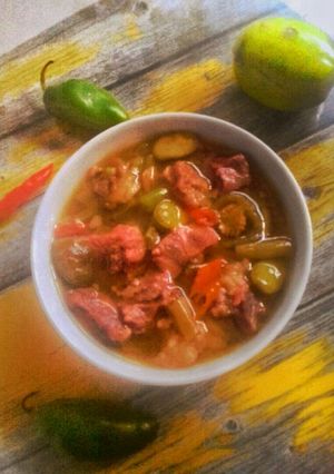 Foto resep Sayur Asem-Asem Daging Sapi