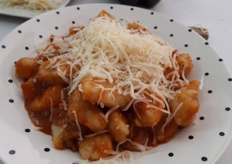 Gnocchi o ñoquis Caseros