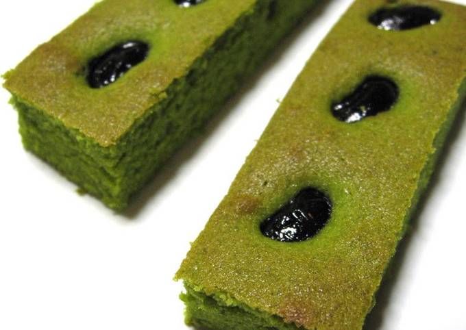 Easiest Way to Make Quick Matcha Cake Sticks