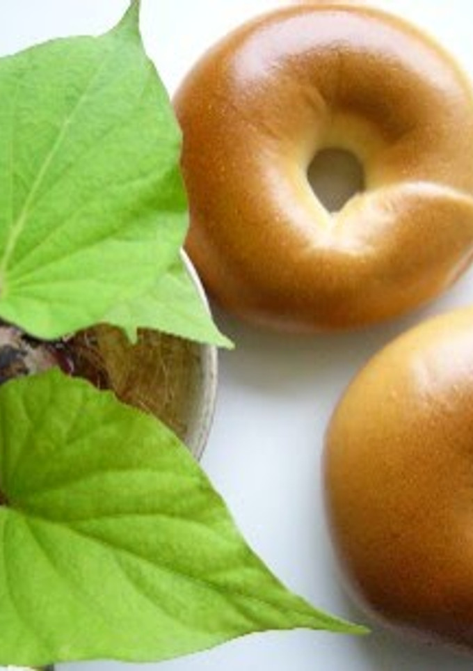 A picture of Smooth Bagels Made With Homemade Bread Starter.