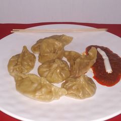 A picture of VegMomos.