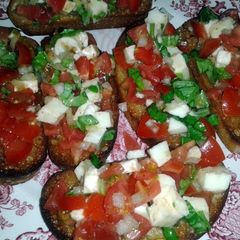 A picture of Bruschetta.