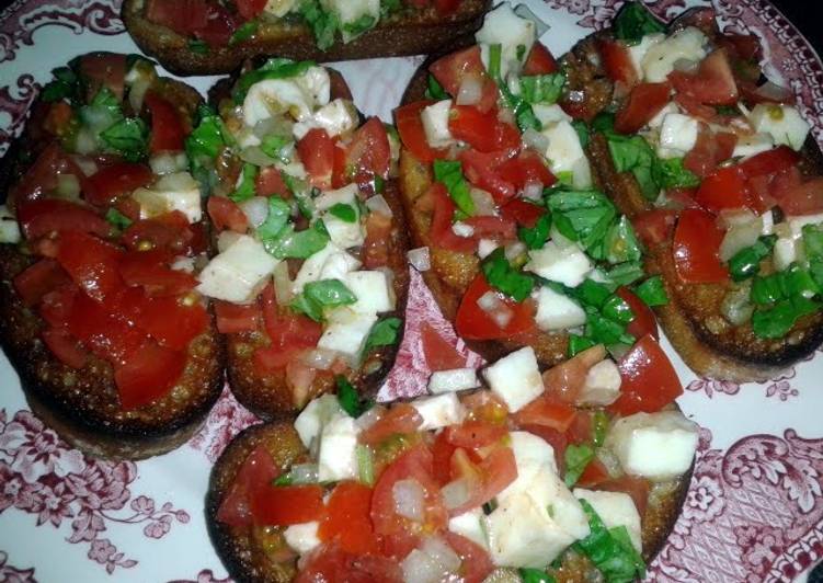 Simple Way to Make Quick Bruschetta