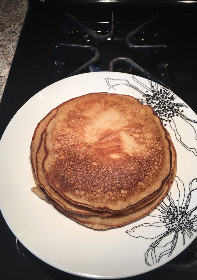 Una foto de Pancakes de manzana 🍎