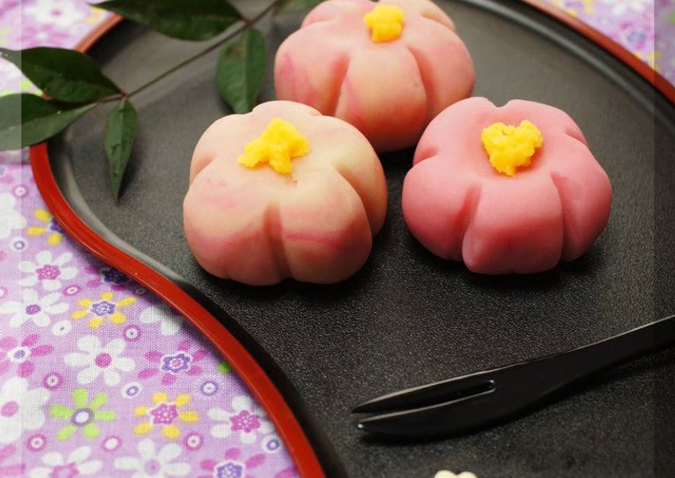 Easy Microwave Nerikiri Japanese Sweets