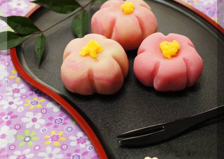 Easiest Way to Make Any-night-of-the-week Easy Microwave Nerikiri Japanese Sweets