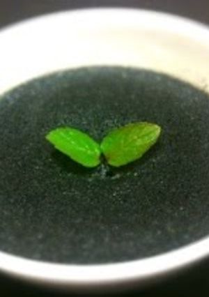 A picture of Easy and Delicious! Black Sesame Pudding.