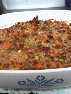 A picture of Hot Dish.