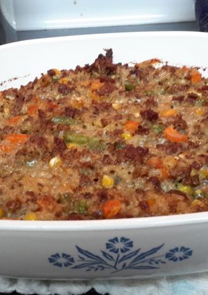 A picture of Hot Dish.