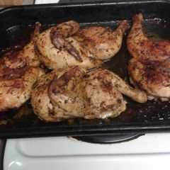 A picture of Lemon & Herb Roasted Chicken.