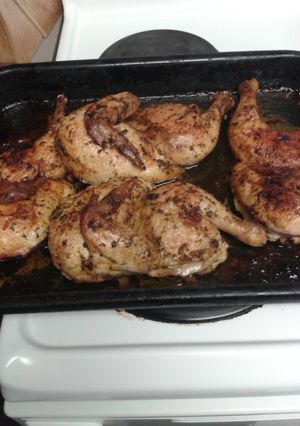 A picture of Lemon & Herb Roasted Chicken.