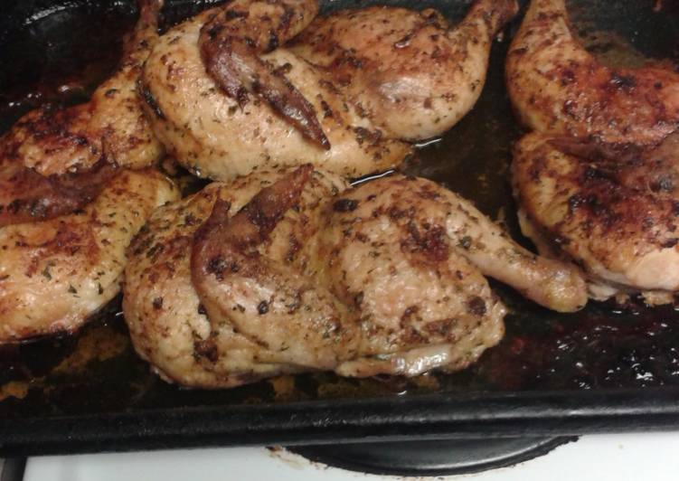 Simple Way to Make Quick Lemon &amp; Herb Roasted Chicken