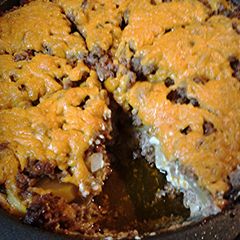 A picture of Cream Cheese Beef with Squash.
