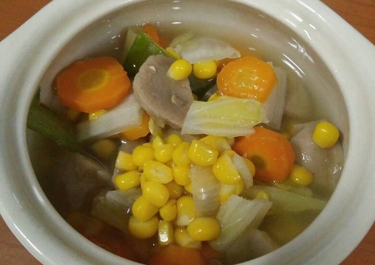 How to Prepare Delicious 12. Sop jagung