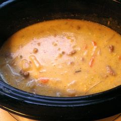 A picture of Cheesy Potato Soup.